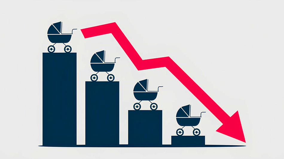 È crisi demografica